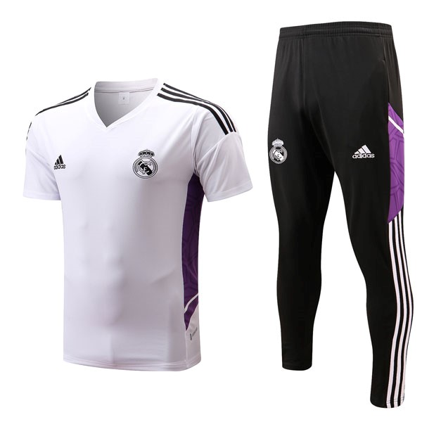 Camiseta Real Madrid Conjunto Completo 2022/23 Blanco
